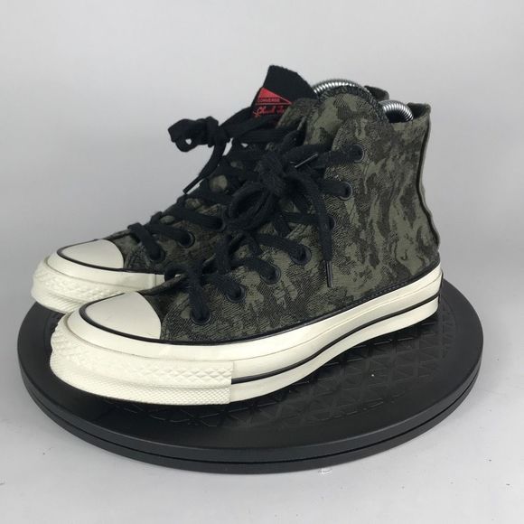 Converse Shoes - Converse Chuck 1970s Hi Camo Denim Green 163233C Women’s Size 7